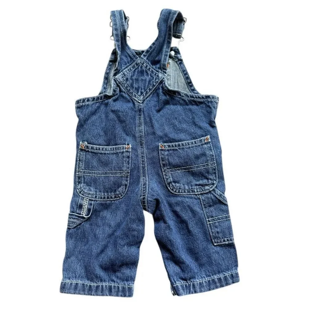 Baby Boys Pre Vintage Carters Stonewashed Overalls Coverall -  3 Mo